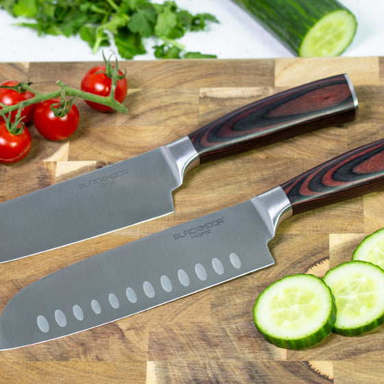 2-Piece Santoku Knife & Chefs Knife Set Image 7