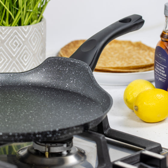 Blackmoor Home - Our brand new 26cm Pancake Pan is the perfect Christmas  gift. The low edges make it easy to pour mixture into the pan as well as  lifting and flipping