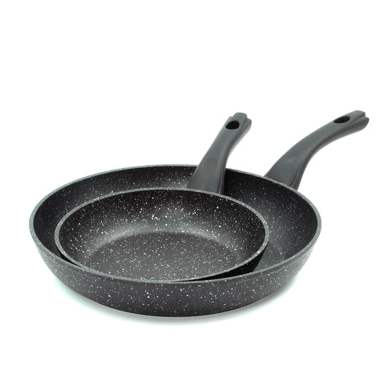 Classic 2-Piece Black Non Stick Frying Pan Set Image 6