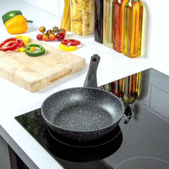 Classic 20cm Black Non Stick Frying Pan Image 4