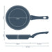 Classic 28cm Grey Non Stick Frying Pan Image 7