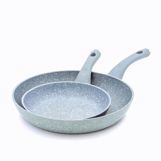 Classic 2-Piece Grey Non Stick Frying Pan Set Image 6