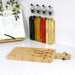 Bamboo Cheeseboard & 3 Knife Set Image 1