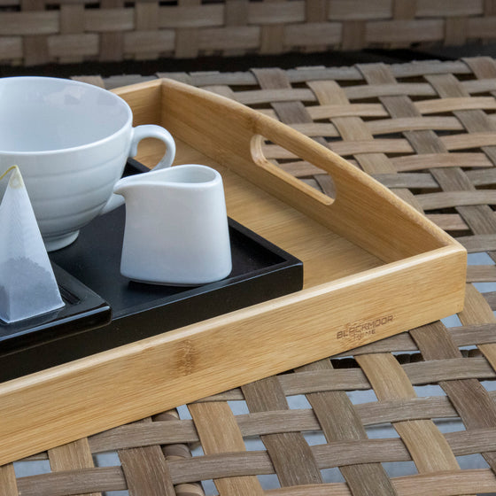 Set Of 3 Bamboo Serving Trays Image 5