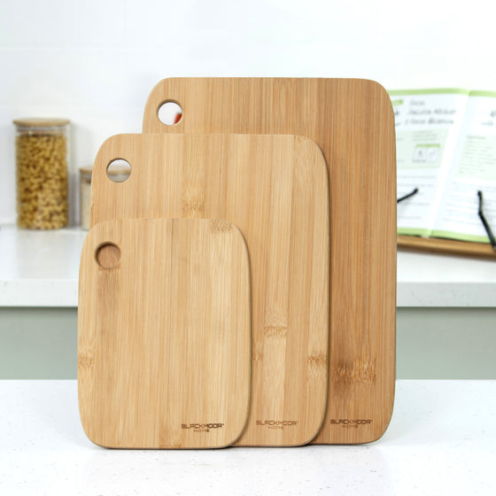 Set Of 3 Bamboo Chopping Boards Image 1