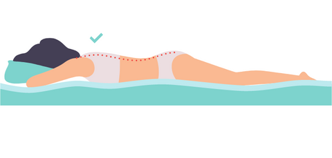 best sleeping position for lower back pain