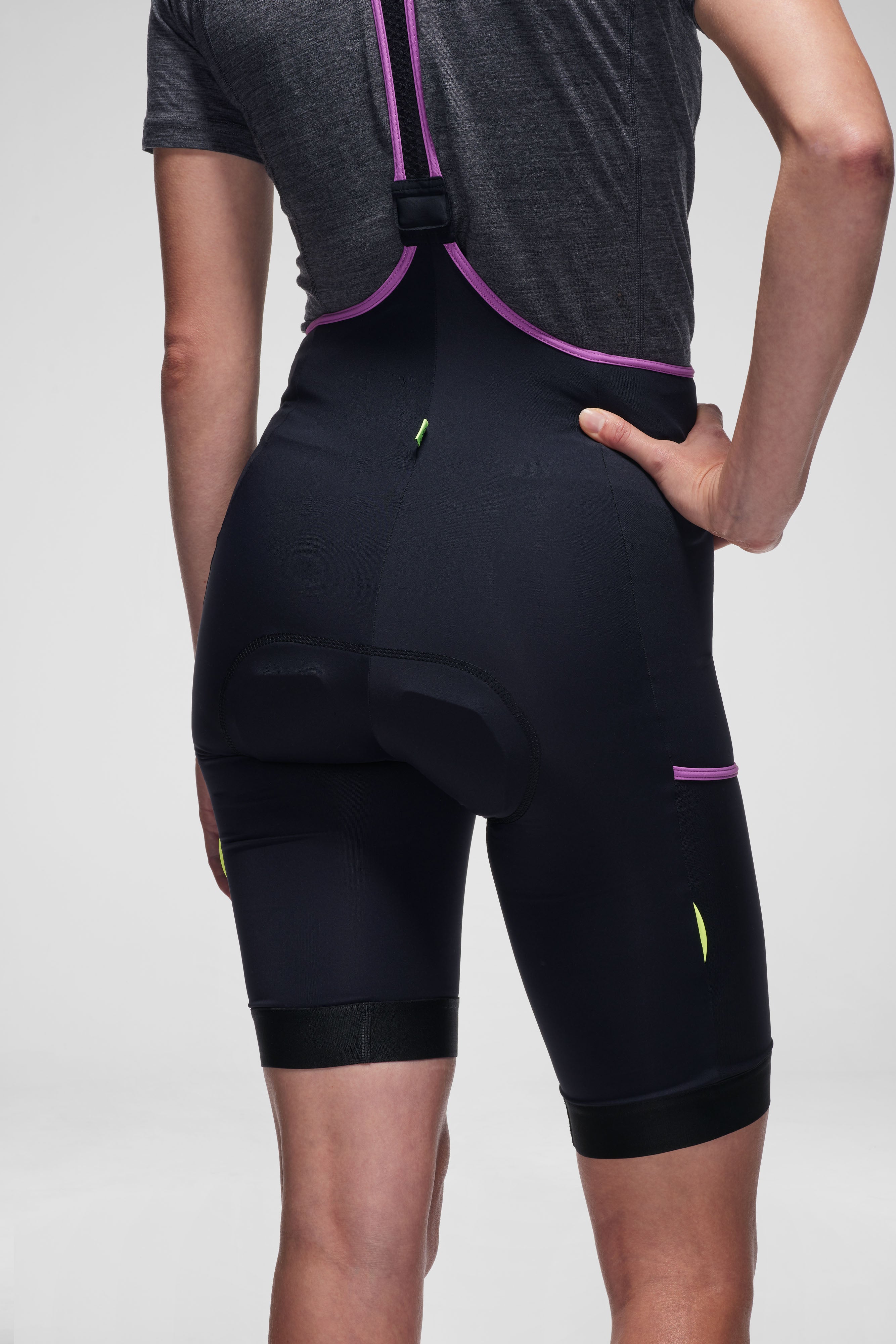 Escape Bib Short – Black - IRIS-24-Escapeshorts-957