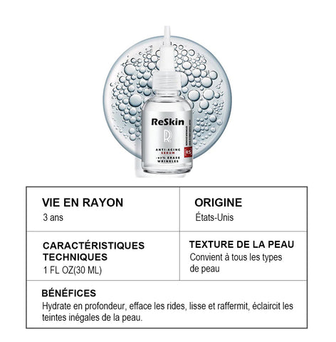 Mejor vendido ReSkin™ Advanced Deep Anti-Falten Serum