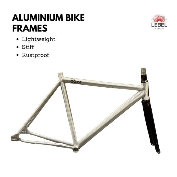 aluminium bike frame main characteristics for a rider