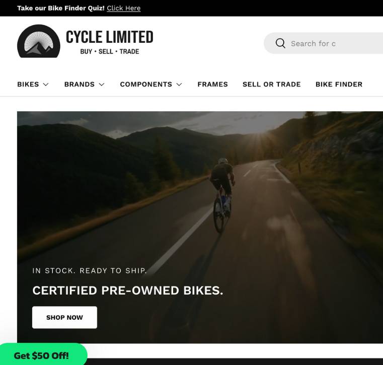 online functionality representation of cyclelimited
