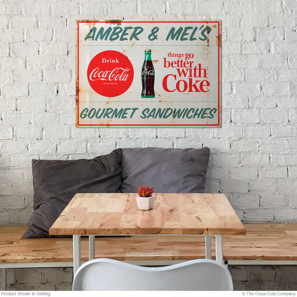 Introducing Large One-Piece Coca-Cola Signs