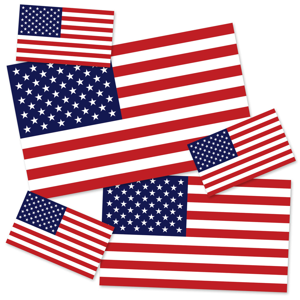 Show Your Patriotic Side with USA American Flag Stickers