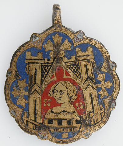 Harness Pendant possibly Spanish  13th–early 15th century