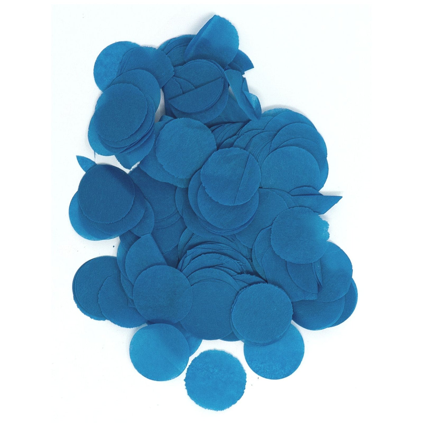 Round Blue Tissue Paper Confetti (1 Pound Bulk) — Ultimate Confetti Store