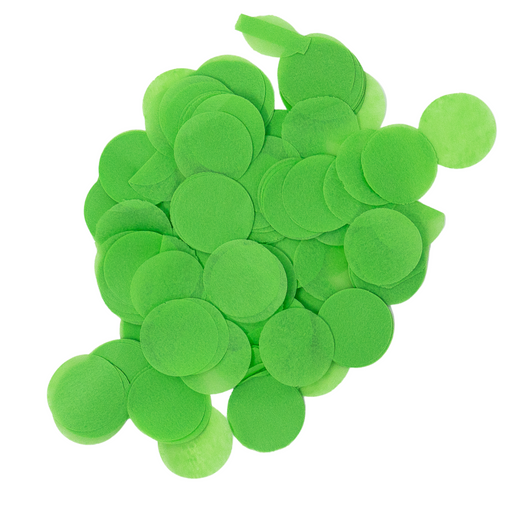 Round Green Biodegradable Confetti (1 Pound Bulk) — Ultimate Confetti