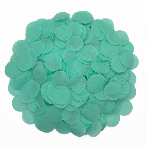 Round Green Biodegradable Confetti (1 Pound Bulk) — Ultimate Confetti