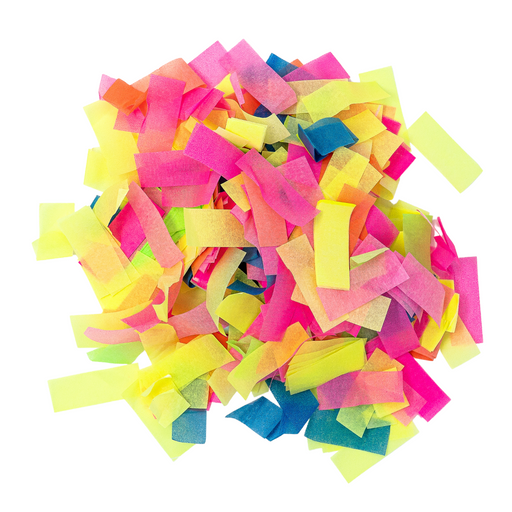 Multicolor shredded confetti paper stock photo (213284