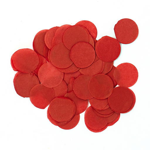 Round Orange Confetti (1 Pound Bulk) — Ultimate Confetti
