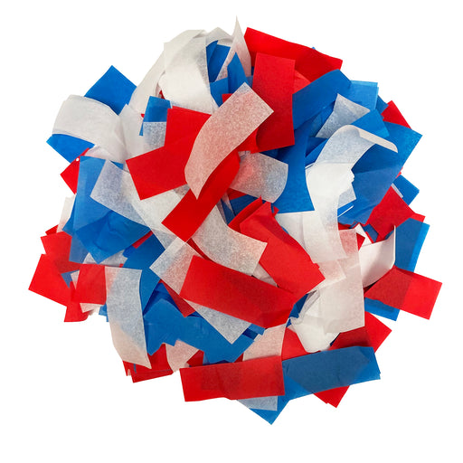 Biodegradable Confetti: Rich Red Flutter Cut in Bulk. USA Factory – Times  Square Confetti