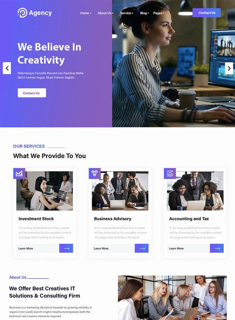 Digital Marketing Agency Wordpress theme