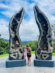 pebbly path family holiday to crystal castle in byron bay hinterland with kids