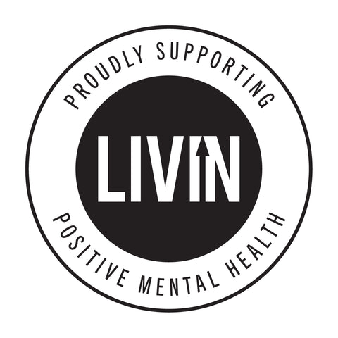 pebbly path proudly supports LIVIN mental health promotion and education through quarterly donations