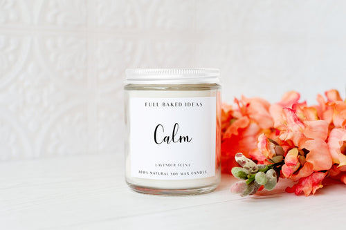 Calm Cool and Collected - Lavender, Sage and Rosemary Candle