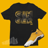 black shirt to match jordan 14 light ginger