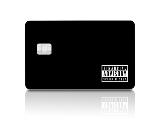 Matte Black Credit Card & Debit Card Skin