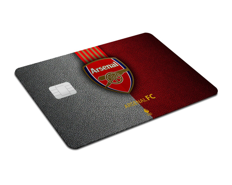 Flex Designs Credit Card Arsenal Full Skins - Sports Soccer & Debit Card Skin