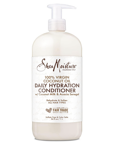 Shea Moisture Daily Hydration Shampoo 100% Virgin Coconut Oil (34