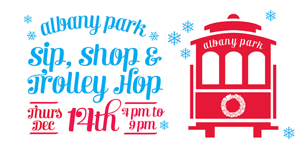 sip, shop & trolley hop