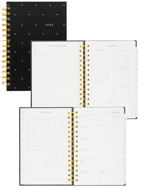 2014 spiral weekly - monthly planner