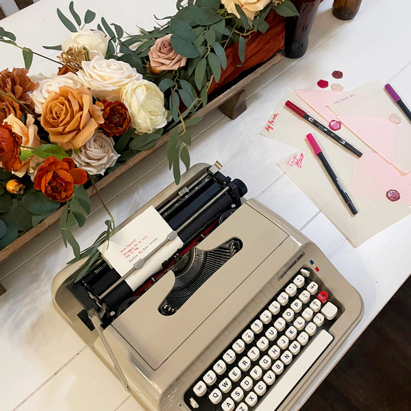 Typewriter & Stationery