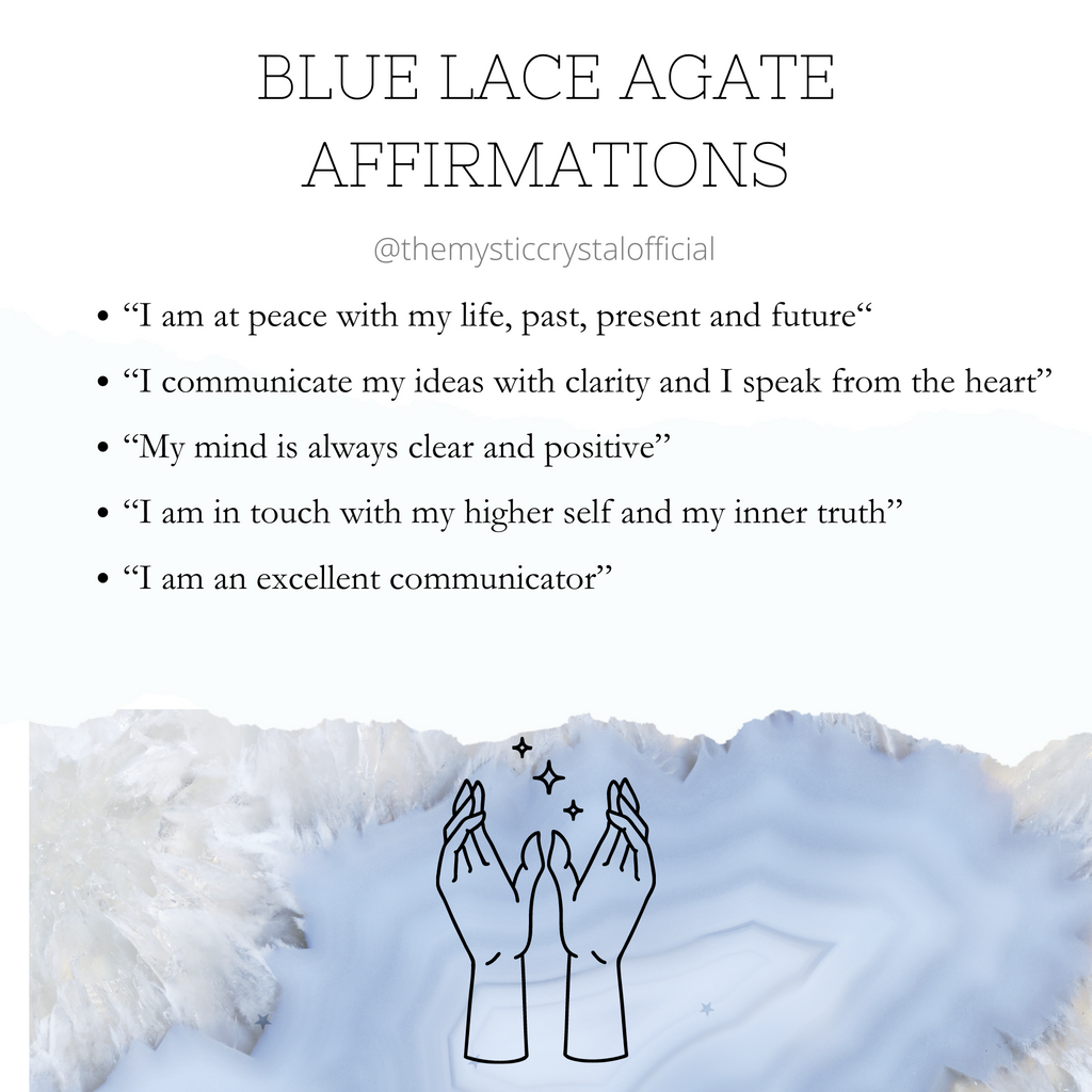 Blue Lace Agate Affirmations