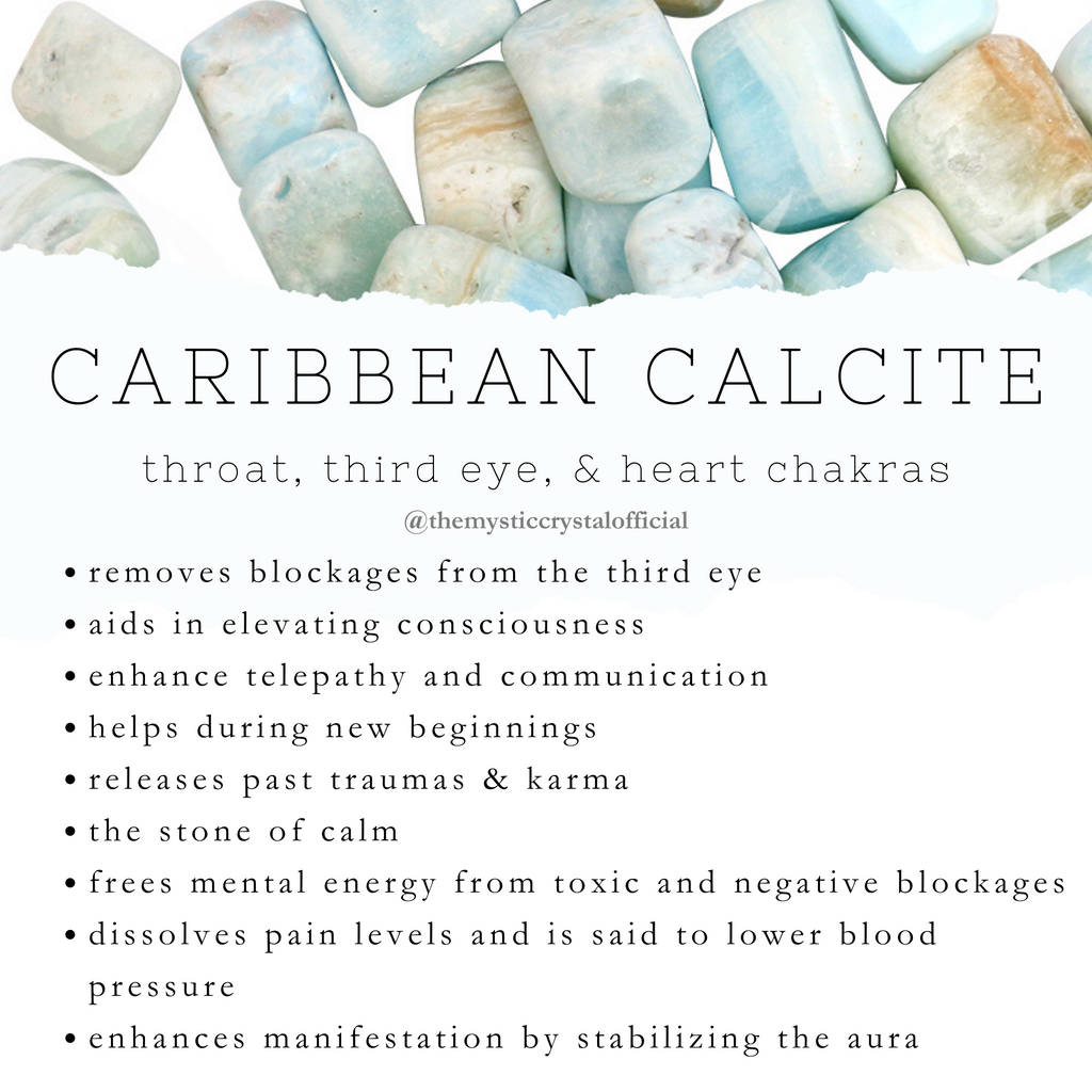 Caribbean Calcite - Mystic Crystal Dream
