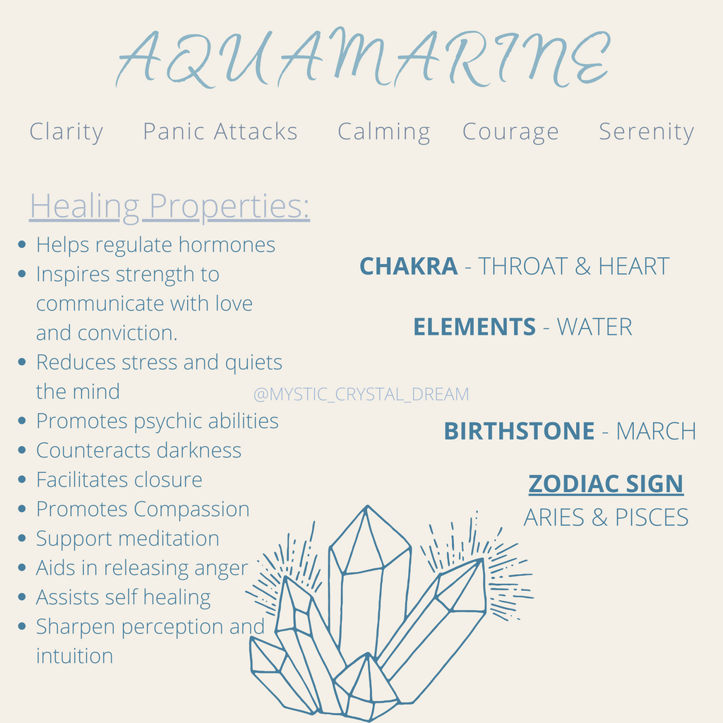 Aquamarine Meaning - Mystic Crystal Dream