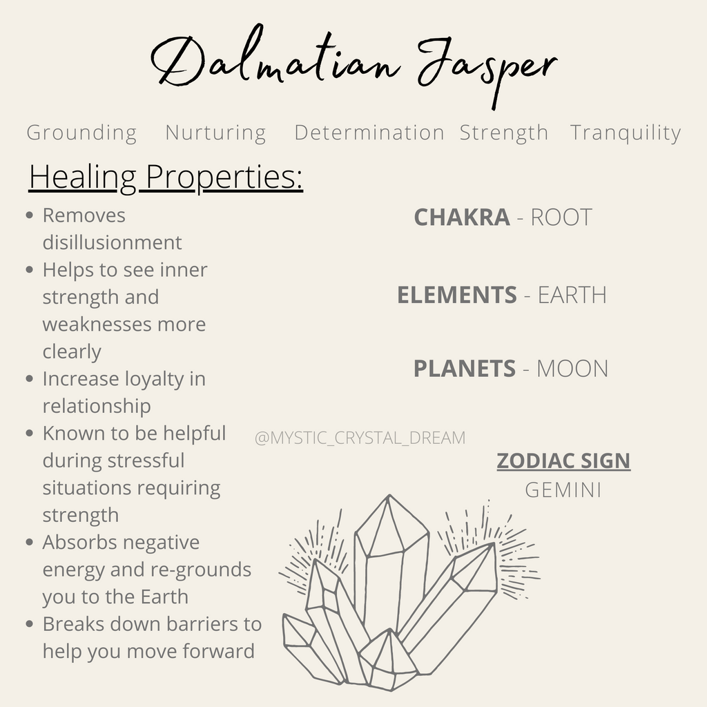 Dalmatian Jasper Meaning - Mystic Crystal Dream