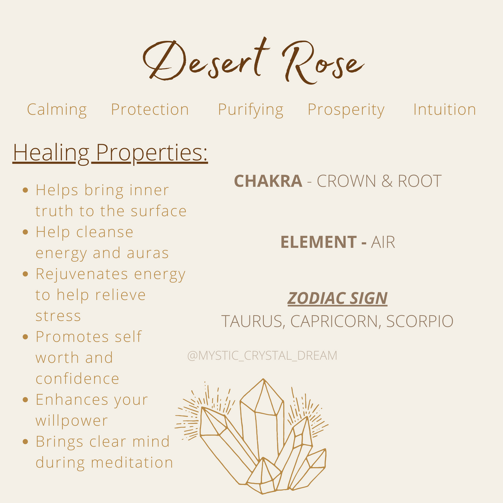 Desert Rose - Mystic Crystal Dream