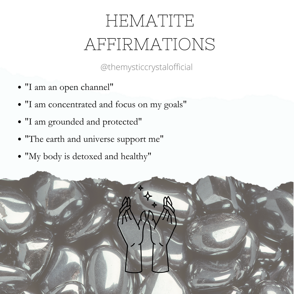 Hematite Affirmations