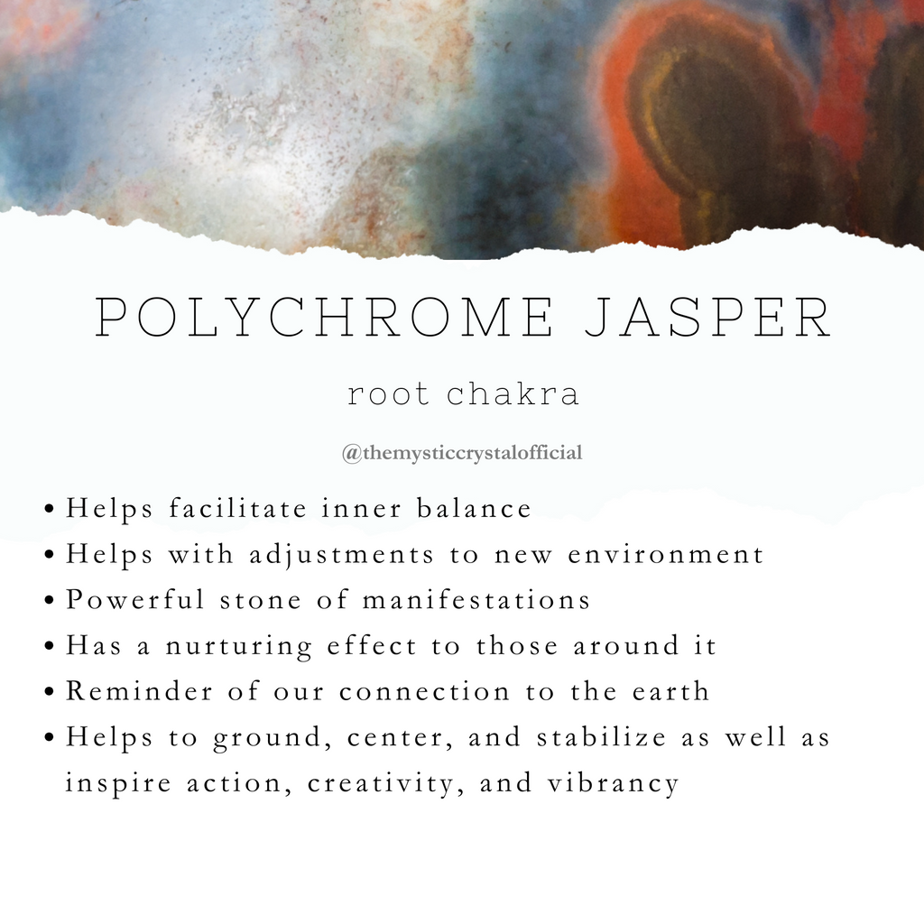 Polychrome Jasper Crystal meanings, properties, and so much more. Zodiac sign, planets, and healing abilities