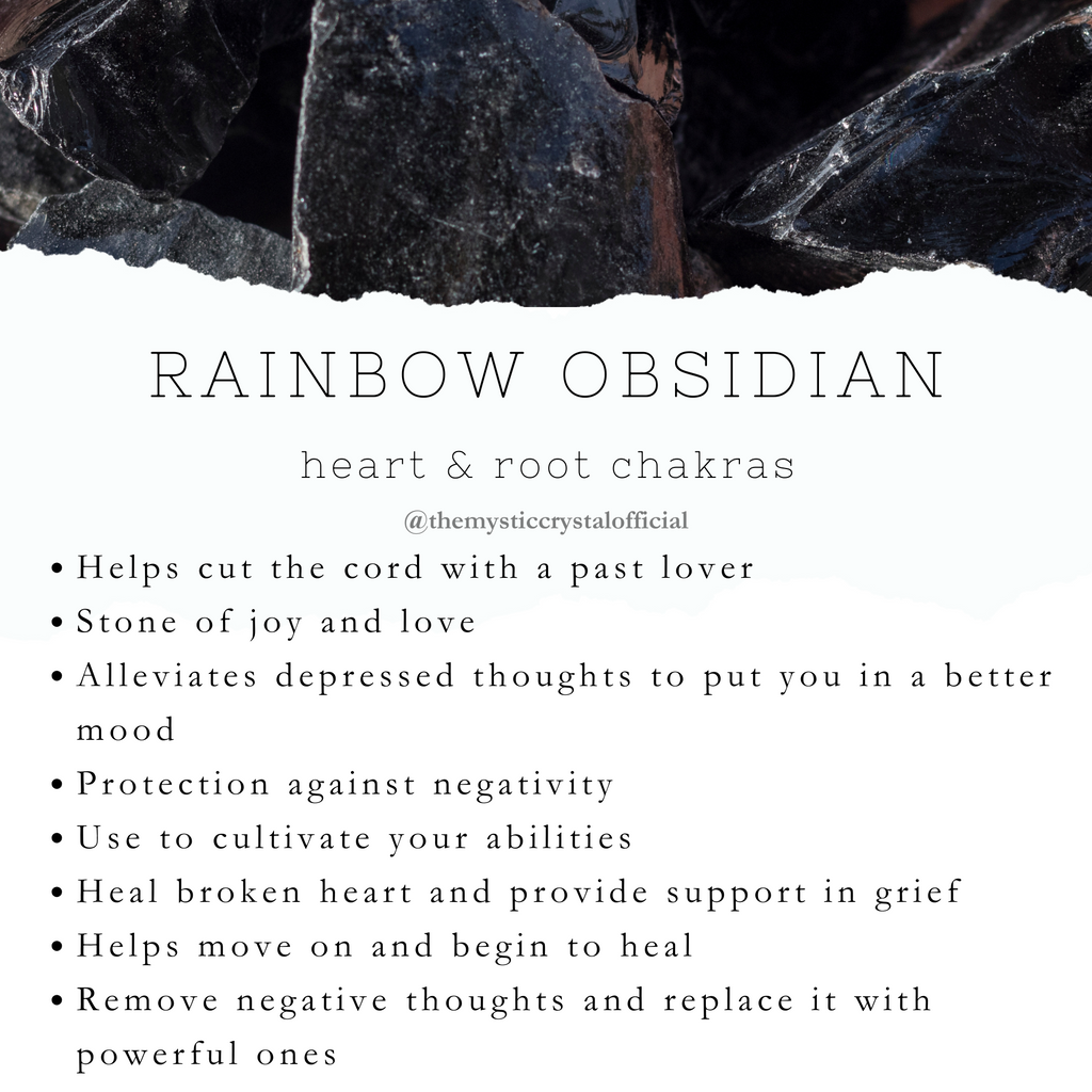 Rainbow Obsidian Crystal meanings, properties, and so much more. Zodiac sign, planets, and healing abilities