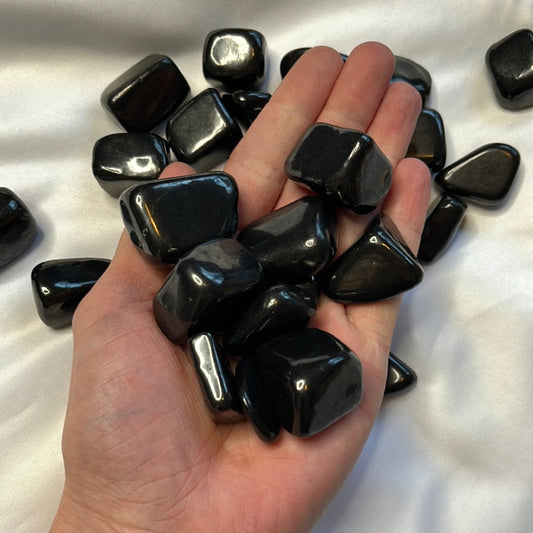 Hematite Tumbled Stone - Mystic Crystal Dream