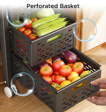Joybos® 5-Drawer Kitchen Storage Organizer Cart 18