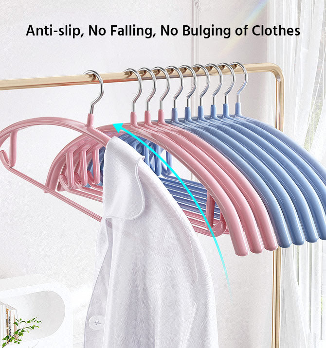 Joybos®16.5  Non-Slip Space Saving Hangers in Rainbow Colors