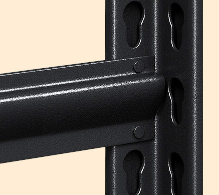 Joybos® 5-Layer Heavy-duty Metal Shelves Black F34 11
