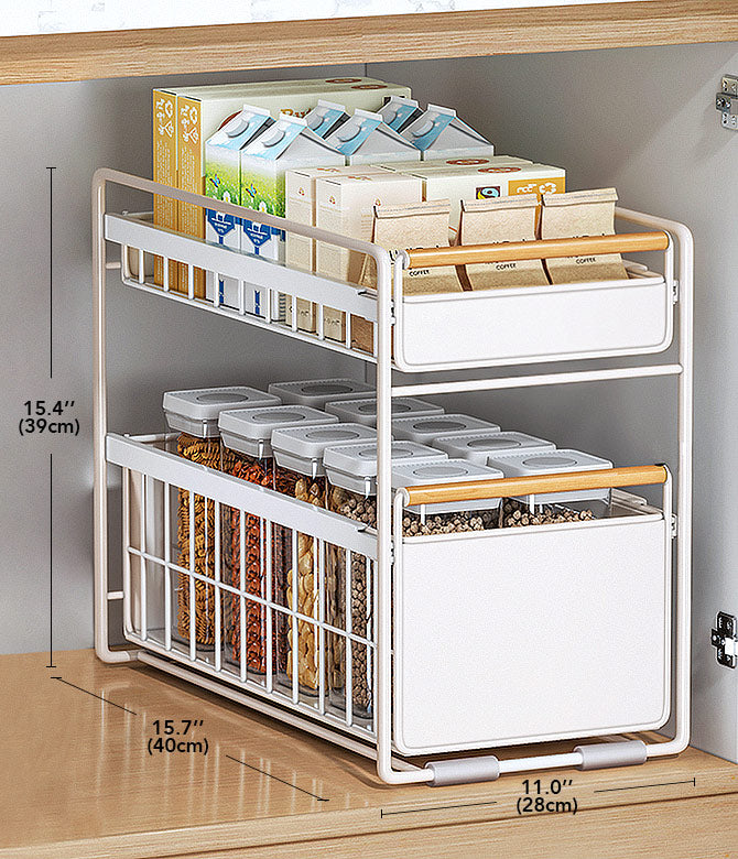 Joybos Multifunctional Pull Out Kitchen Storage Rack F4