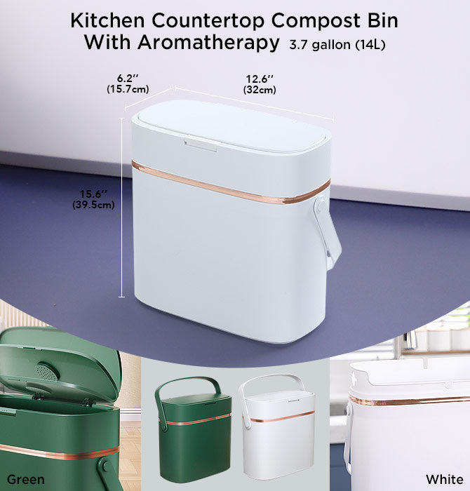 Joybos® Kitchen Countertop Compost Bin With Aromatherapy – JBSTT