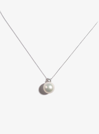 Freshwater Pearl Pendant With 18K Gold  FP18K33