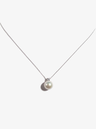 Freshwater Pearl Pendant With 18K Gold  FP18K18